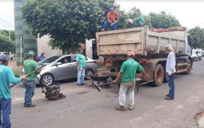 Equipes da SEINTRA trabalham para conter danos causados pelas últimas chuvas