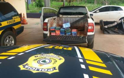 Em Três Lagoas,PRF apreende 32 quilos de cocaína que seria entregue em Bauru