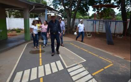 Equipe da Prefeitura de Três Lagoas visita obras em andamento