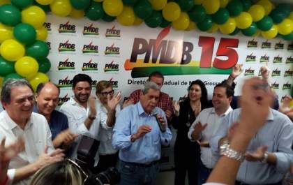 Puccinelli será presidente do PMDB por aclamação, diz deputado