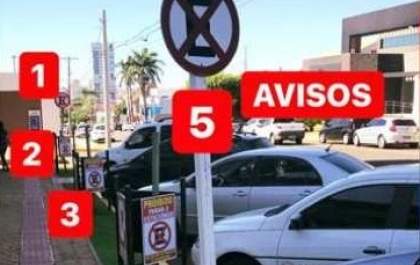Motoristas ignoram sinalização e estacionamento irregular soma mais de 16 mil multas