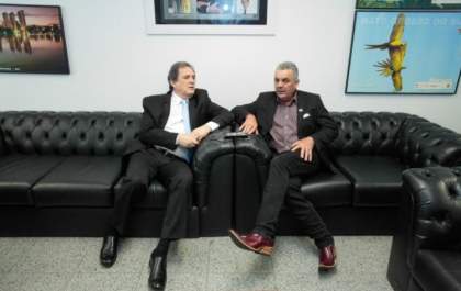 Guerreiro e Moka conversam sobre a nova feira
