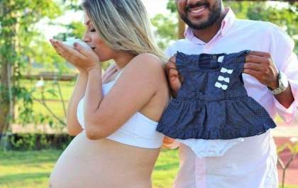 Fotógrafa surpreende mãe com ensaio newborn em Três Lagoas