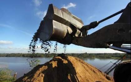 Empresa é condenada por extração ilegal de areia