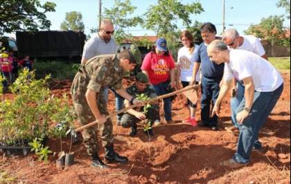 Prefeitura atingirá a marca de oito árvores plantadas por dia em 2017