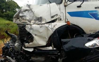 Irmã e cunhado de vereador douradense morrem em acidente na BR-267
