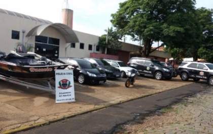 Operação da Polícia Civil recolhe mais de R$ 1 milhão em bens