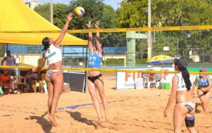 Três Lagoas recebe etapa do circuito estadual de vôlei de praia
