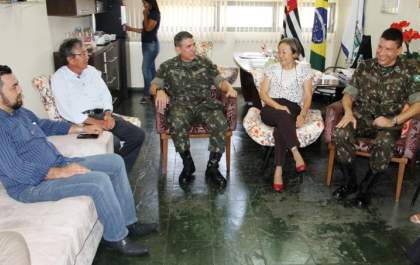 Tamiko recepciona novo comando da Junta Militar de Andradina