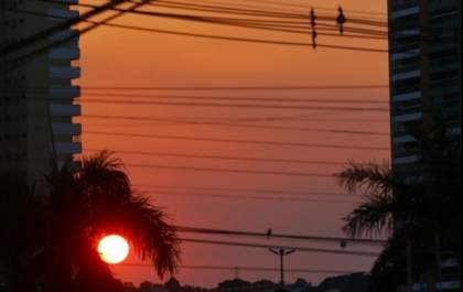 Com temperatura média de 28ºC tempo é instável com possibilidade de chuva isolada