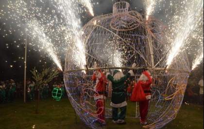 Natal de Luz é inaugurado em Três Lagoas nesta quarta-feira