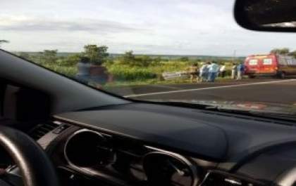 Outros acidente é registrado na BR-262 esta manhã