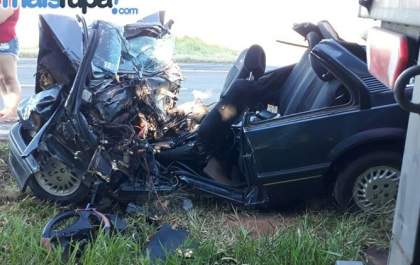 Duas pessoas morrem em acidente na vicinal entre Bastos e Iacri