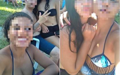 Suspeitas de furto enviam fotos de biquíni à vítima após crime