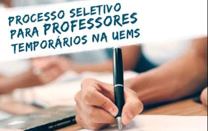 UEMS abre inscrições para professores temporários