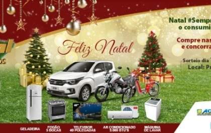 Sorteio de prêmios da Associação Comercial será realizado no dia 13