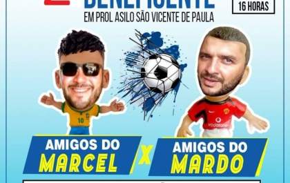 Jogo amistoso vai beneficiar Asilo de Andradina