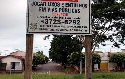 Descarte irregular de lixo é crime e gera multas