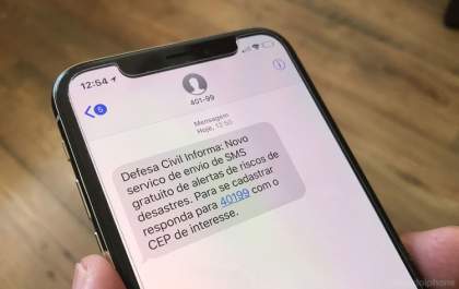 MS passa a receber mensagens de alerta de desastres naturais a partir de segunda