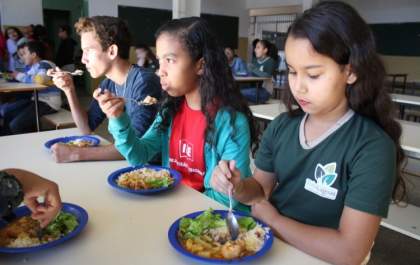 Mais de 31 mil refeições diárias serão distribuídas na merenda escolar