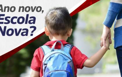 Família de mudança e os estudos dos pequenos