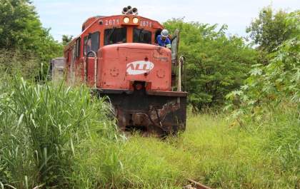 Ferrovia entre São Paulo e MS também está detonada