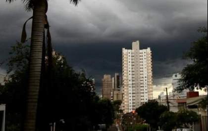 Inmet alerta para chuvas intensas e ventos de até 100 km por hora em MS