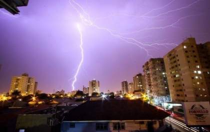 Em 3 dias caíram mais de 41 mil raios em Mato Grosso do Sul