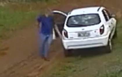 Suspeito de tentar sequestrar adolescente é encontrado e levado ao presídio