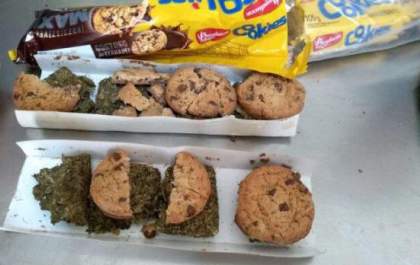 Cookie de maconha? Preso ia ganhar de presente, mas Penitenciária impediu
