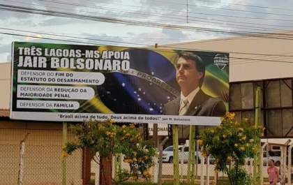 “Para mim, o Jair Bolsonaro é a única saída, a luz no fim do túnel para esse nosso país”, diz vereador
