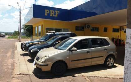 PRF apreende em Água Clara veículo adulterado e clonado em MG