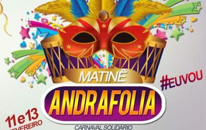 Carnaval solidário em Andradina terá duas matinês