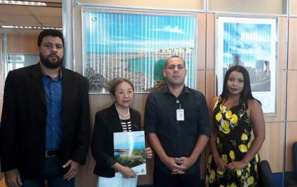 Tamiko faz gestão em Brasília para liberação de recurso do Centro Cultural