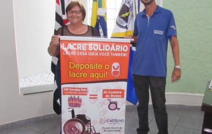 Castilho lança campanha “Lacre Solidário”