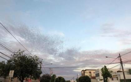 Inmet prevê tarde de céu fechado e chuva nesta segunda-feira