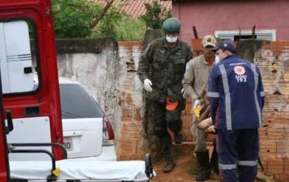 Mãe aciona socorro após encontrar filho dormindo ensanguentado