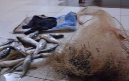 Homem é preso por pesca ilegal e em local proibido durante Operação Carnaval
