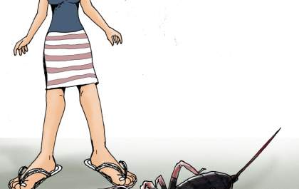 Escorpião por perto