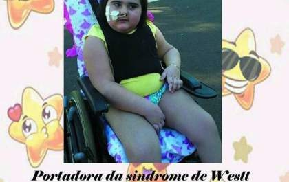 Morre a pequena Rafaella, portadora da síndrome Westt