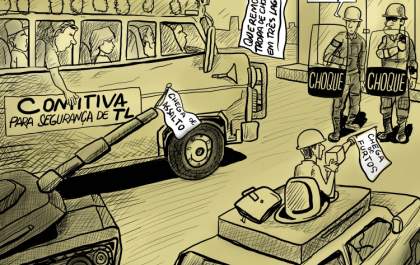 Tropa de choque pede reforço