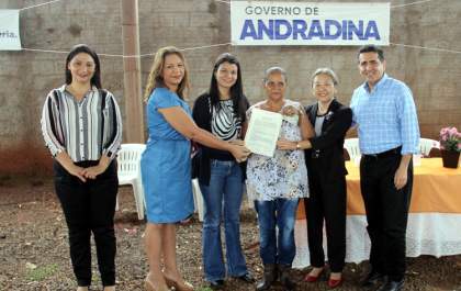 Governo de Andradina e ITESP realizam entrega das Certidões de Matrículas das áreas tituladas de Planalto