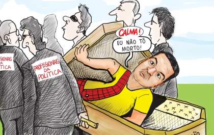 Cascão: Ativo na política