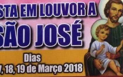 Capela realiza Festa de Louvor a São José