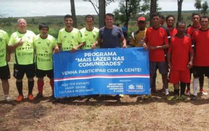 SEJUVEL promove torneio de futebol no Distrito de Garcias