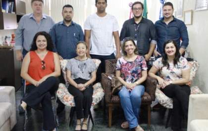 Tamiko recebe nova coordenadora do Projeto Guri Polo Andradina