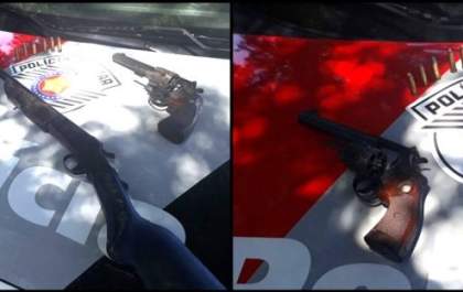 Aposentado de 76 anos é preso com duas armas em Andradina