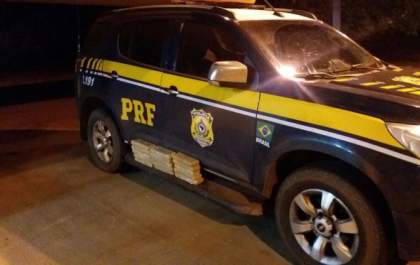 PRF apreende em Água Clara 13 kg de maconha que seria entregue em Três Lagoas