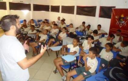 Bombeiros do Amanhã de Três Lagoas participam de projeto ambiental