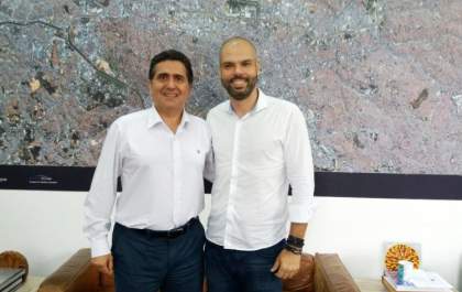 Vice-prefeito de São Paulo recebe Marco Pilla